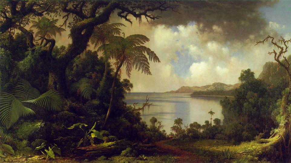 Martin Johnson Heade View from Fern Tree Walk, Jamaica